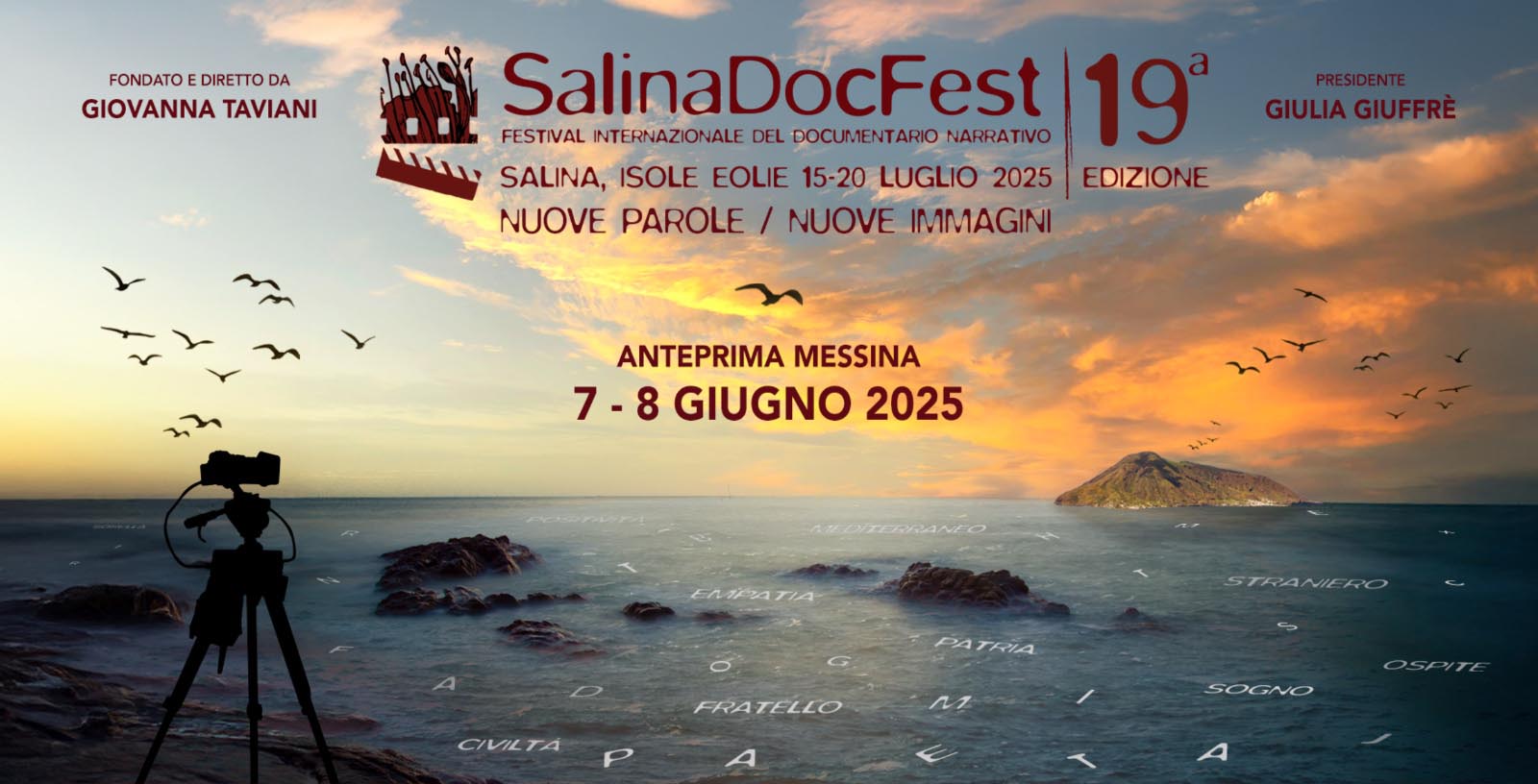 SalinaDocFest 2025: il viaggio comincia da Messina il 7 e l’8
