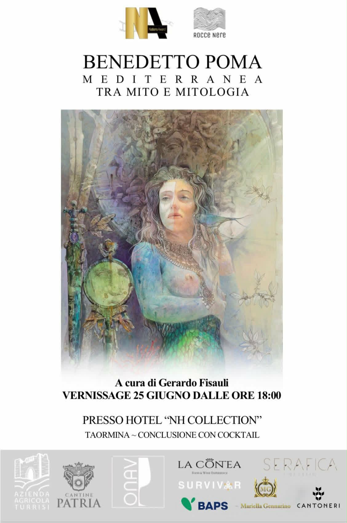 “Mediterraneo tra Mito e Mitologia”: Benedetto Poma al Nations Award 2026